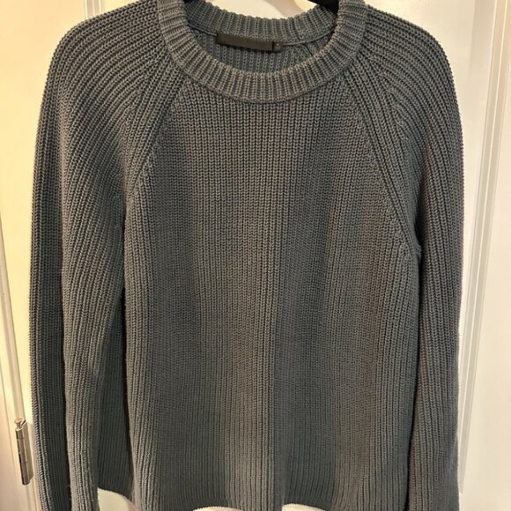 Jenni Kayne Cotton Fisherman Sweater, M